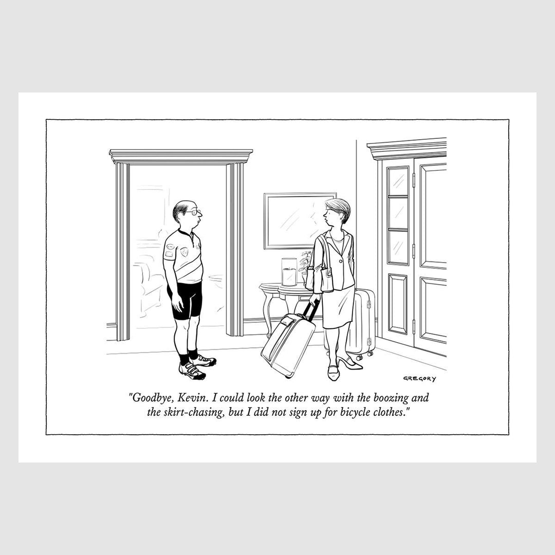 The New Yorker Card - Bicycle Clothes