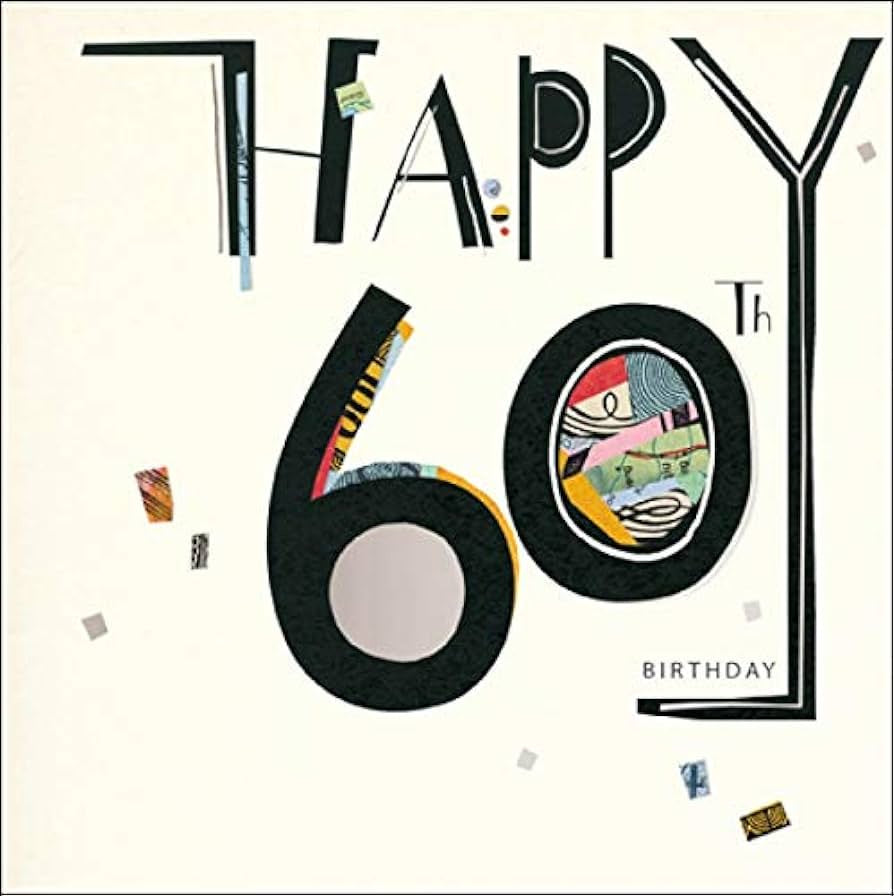 Mambo by Amy Eastland Card - Happy 60th Birthday