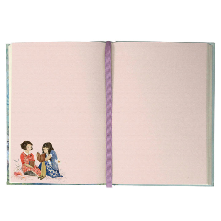 Roger La Borde - Illustrated Journal - Girls Reading
