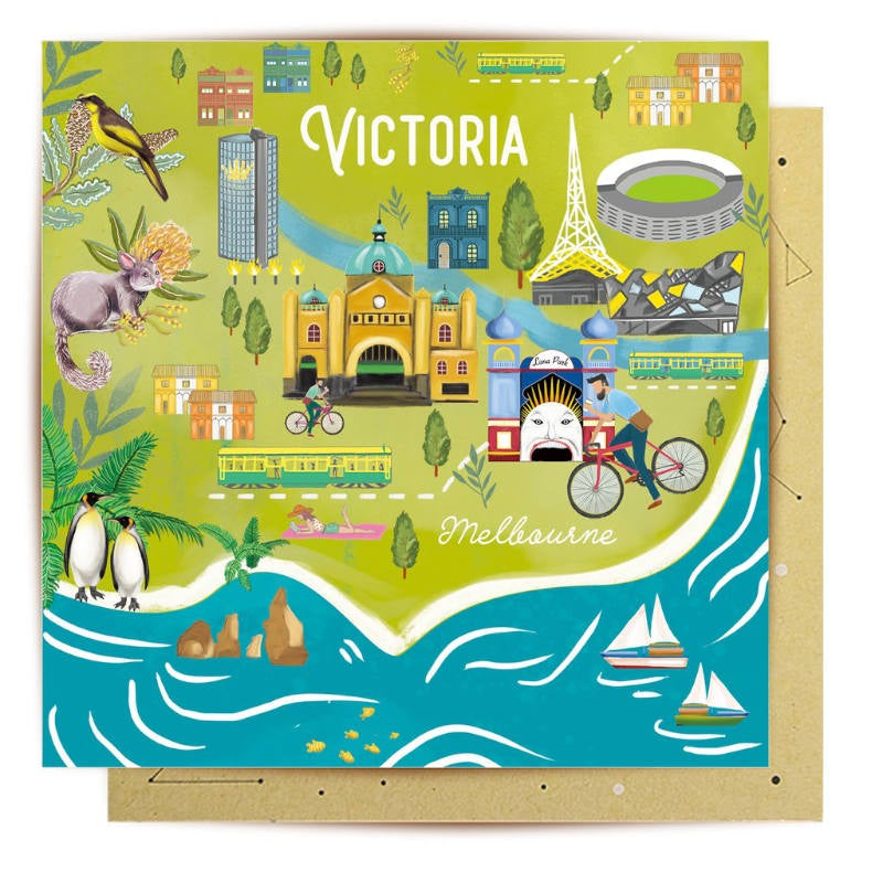 La La Land Card - Melbourne