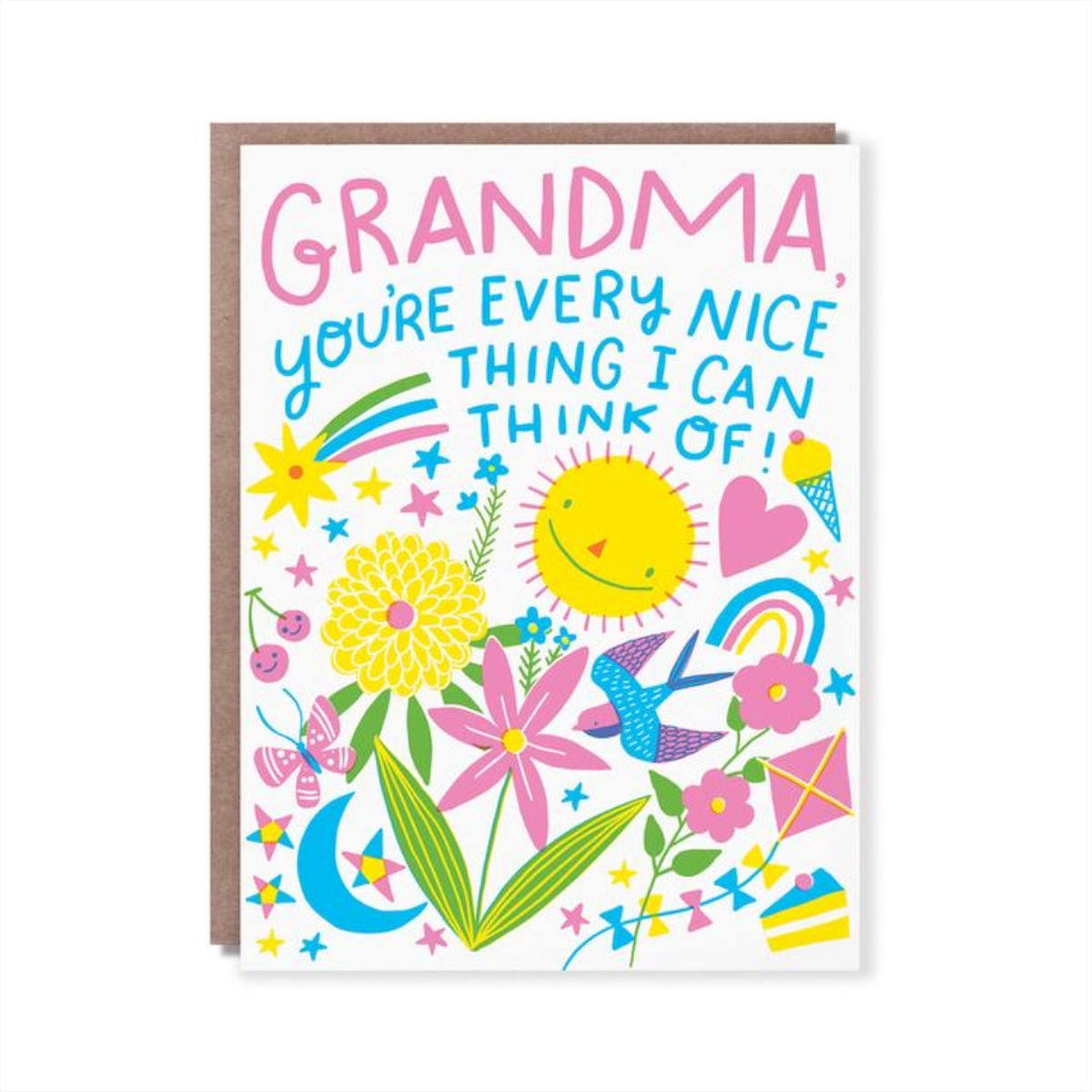 Hello Lucky Card - Every Nice Thing Grandma