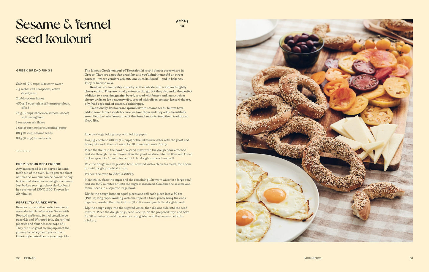 Greek Recipe Book - Peinao