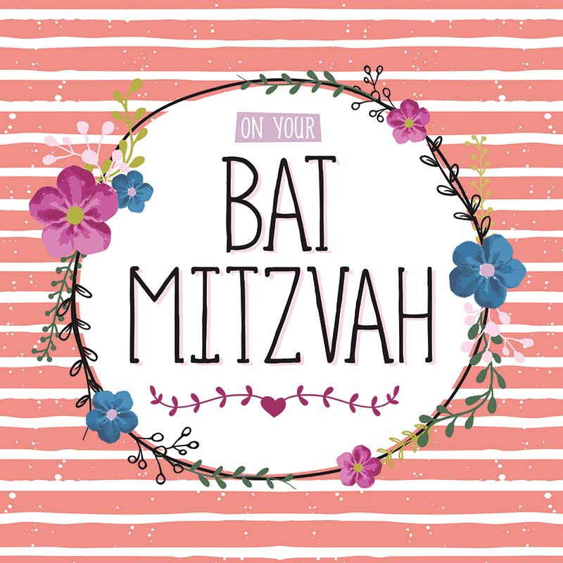 Davora Card - On Your Bat Mitzvah