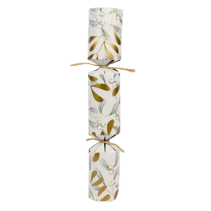 Mini Christmas Cracker - Botanical Mistletoe - Paperie