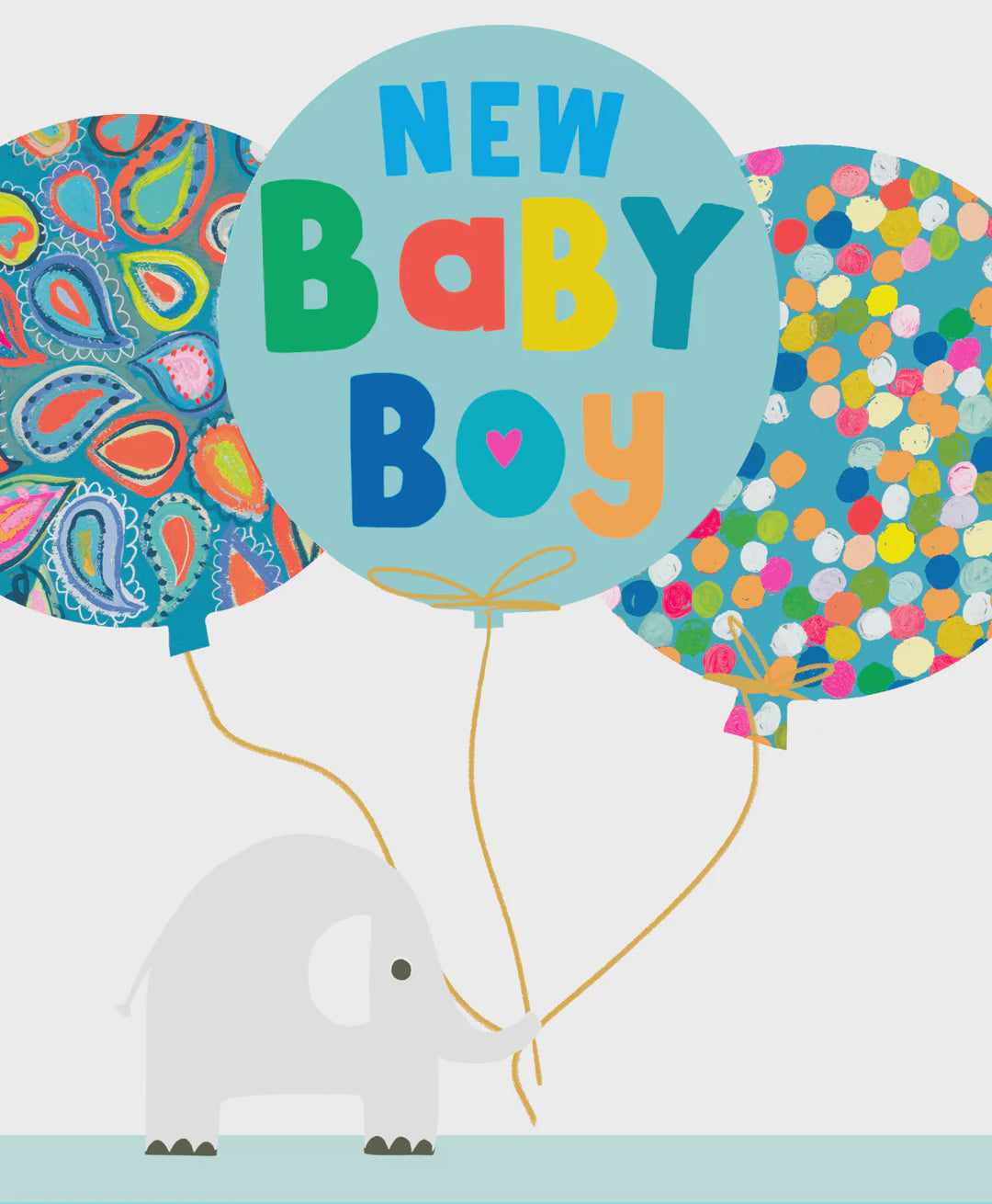 Hunky Dory Card - New Baby Boy
