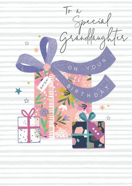 Card - HB Grandaughter Presents