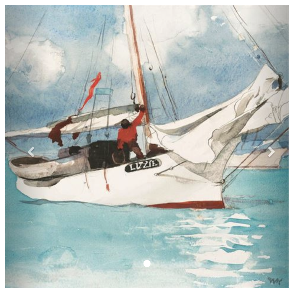 Classics Card - Fishing Boats, Key West