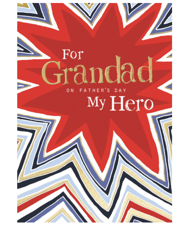 Ebb & Flow Card - Grandad My Hero