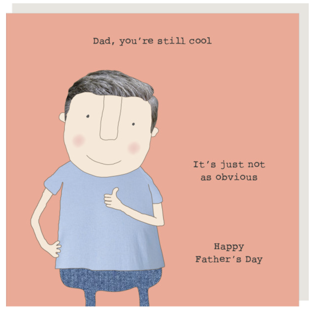 Rosie Made A Thing Card - Not Obvious