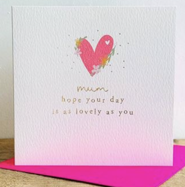Megan Claire Card - Best Mum In The World