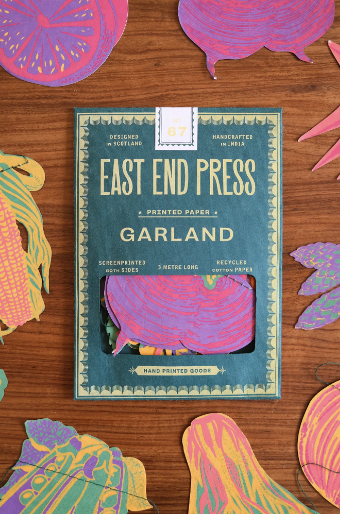 East End Decorative Garland 3m Long -  Vegetable