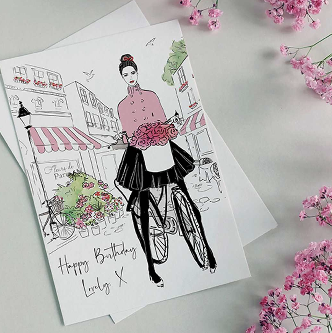 Susan Kerian Card - Happy Birthday Lovely