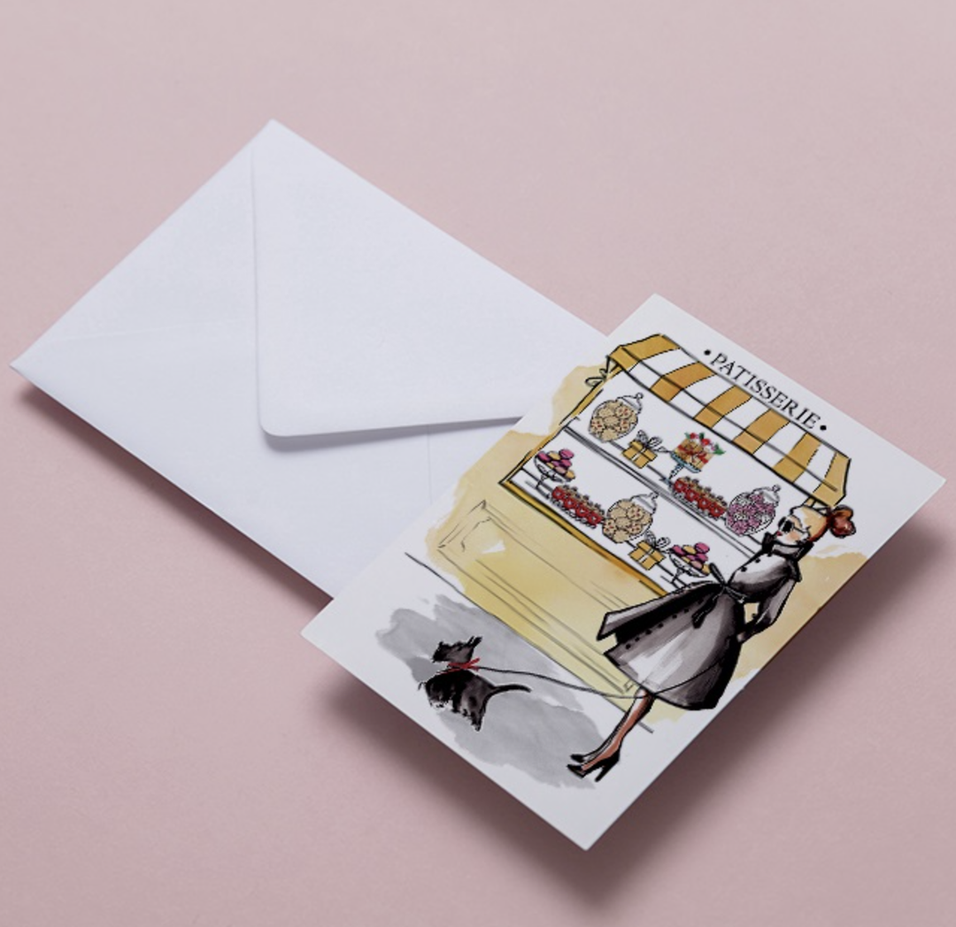 Susan Kerian Card - Patisserie