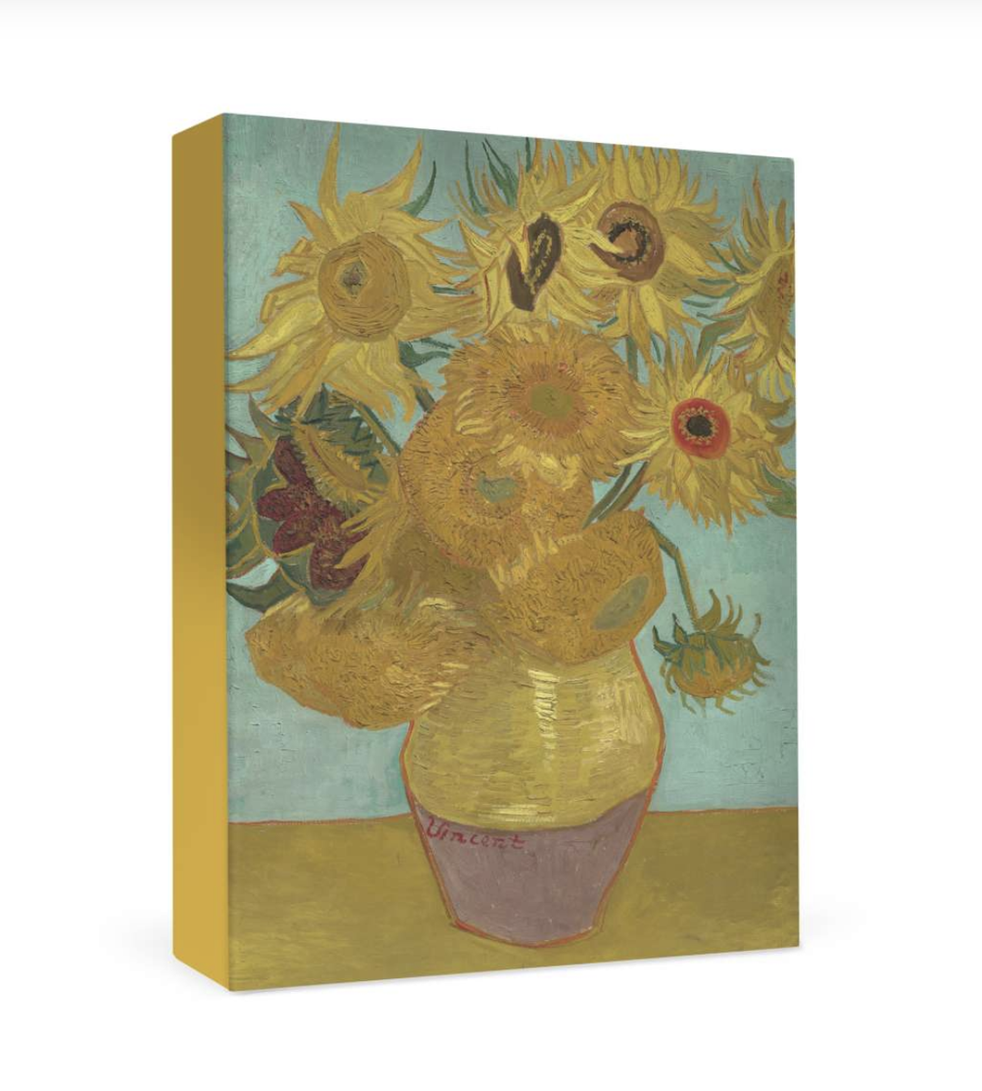 Boxed Small Notecard Set - Sunflowers