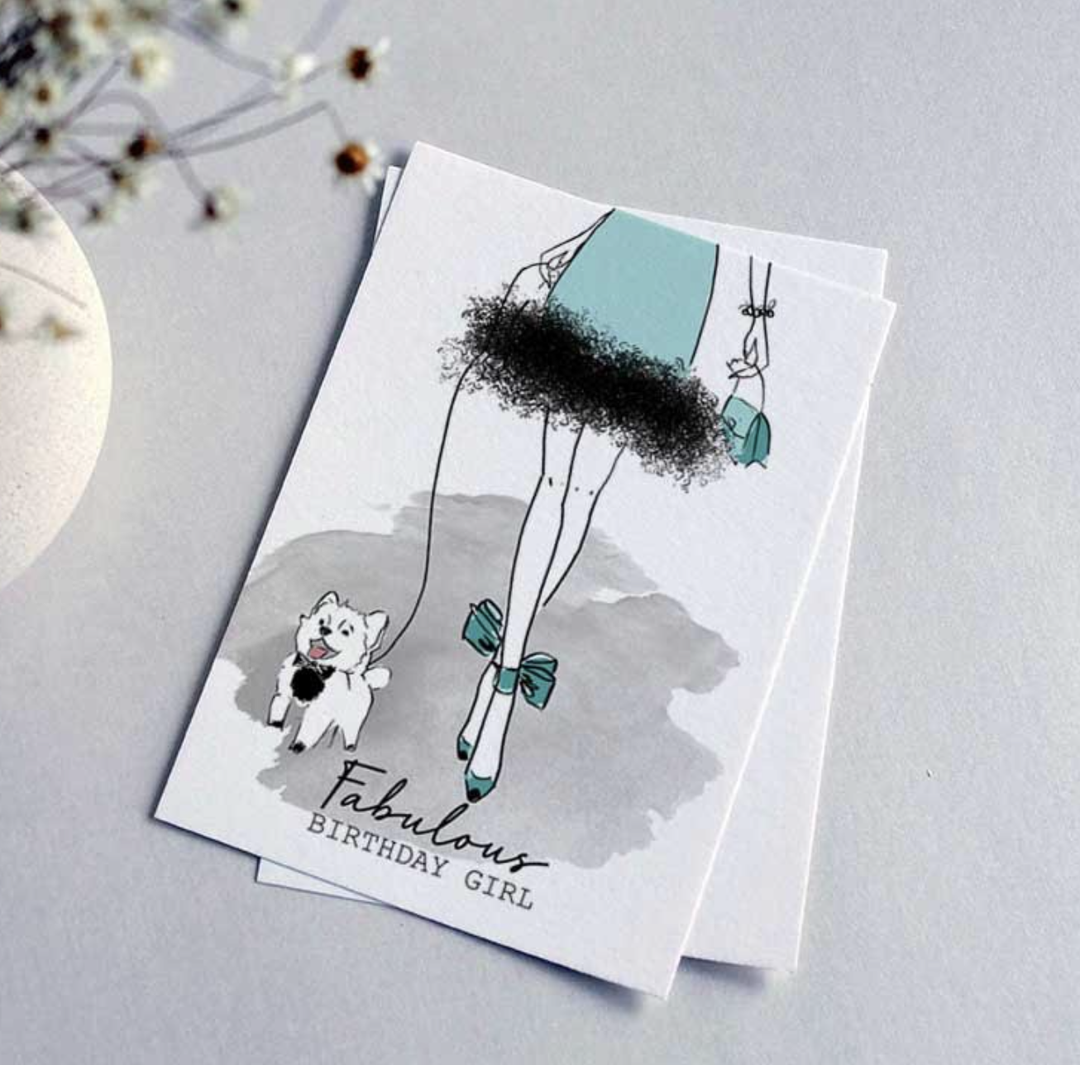 Susan Kerian Card - Fabulous Birthday Girl