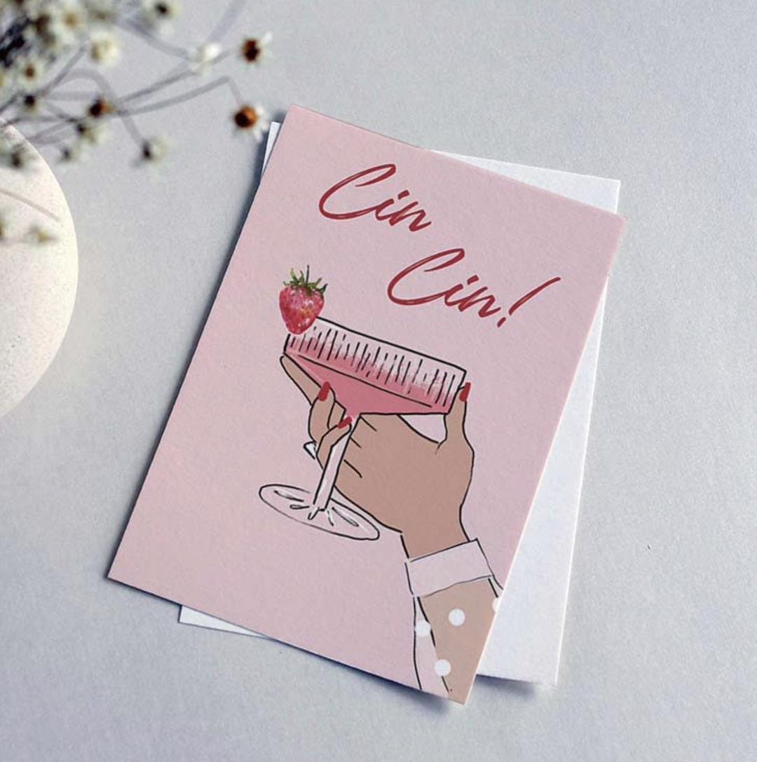 Susan Kerian Card - Cin Cin