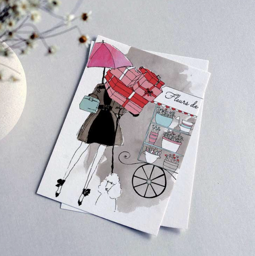 Susan Kerian Card - Emily Shopping