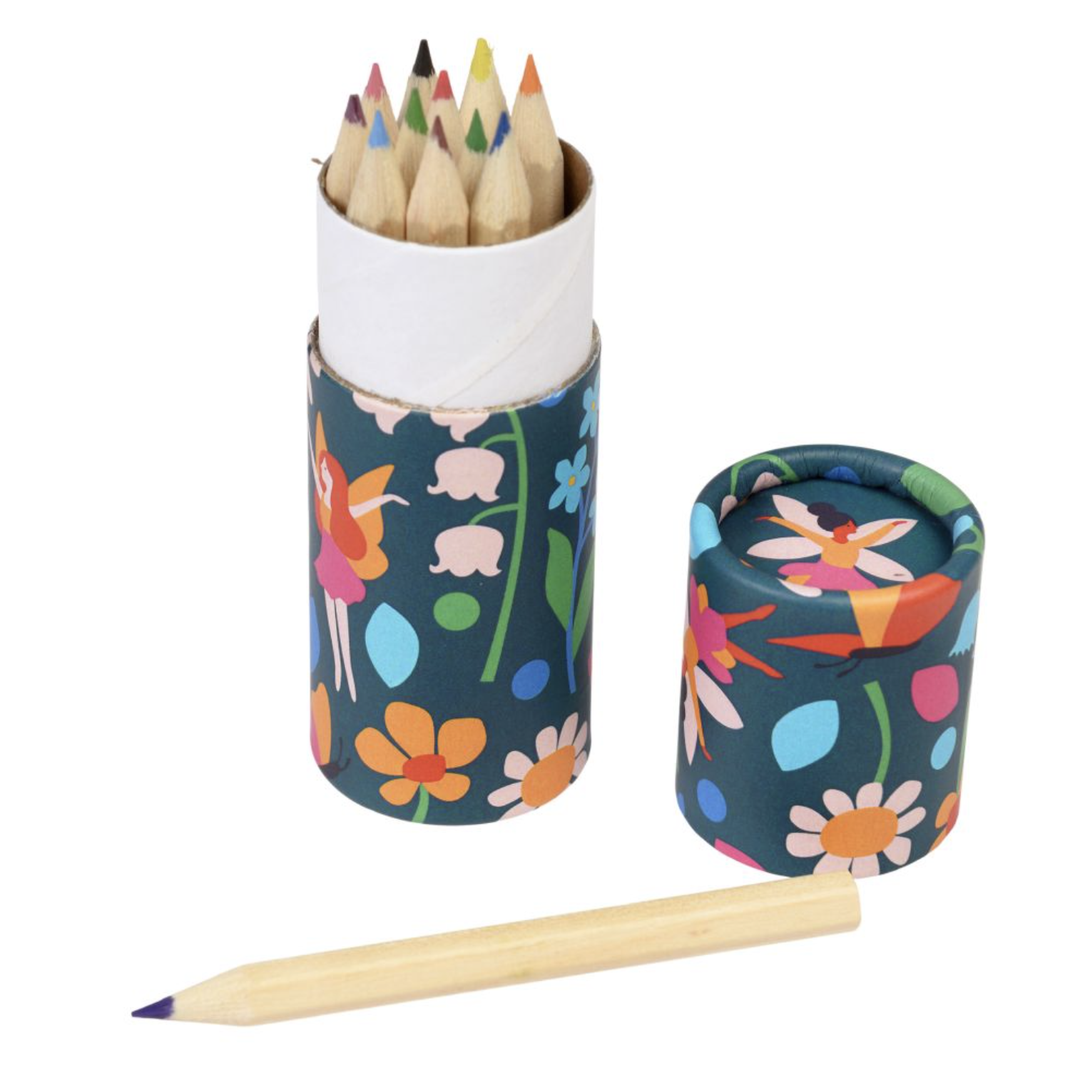 Rex London Pencils in a Tube - Fairies in the Garden