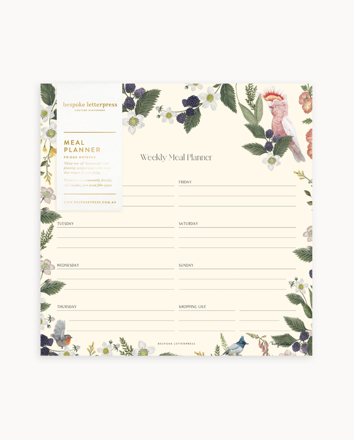 Bespoke Meal Planner - Cockatoo