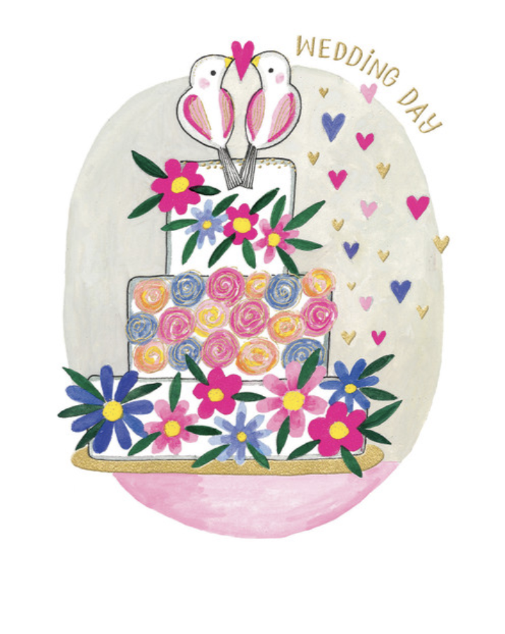Rachel Ellen Finger Print Card - Wedding Day