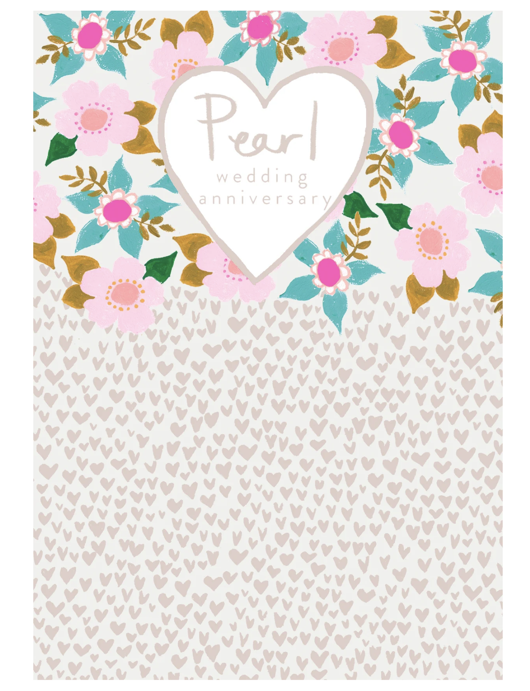 Alchemy Card - Pearl Wedding Anniversary