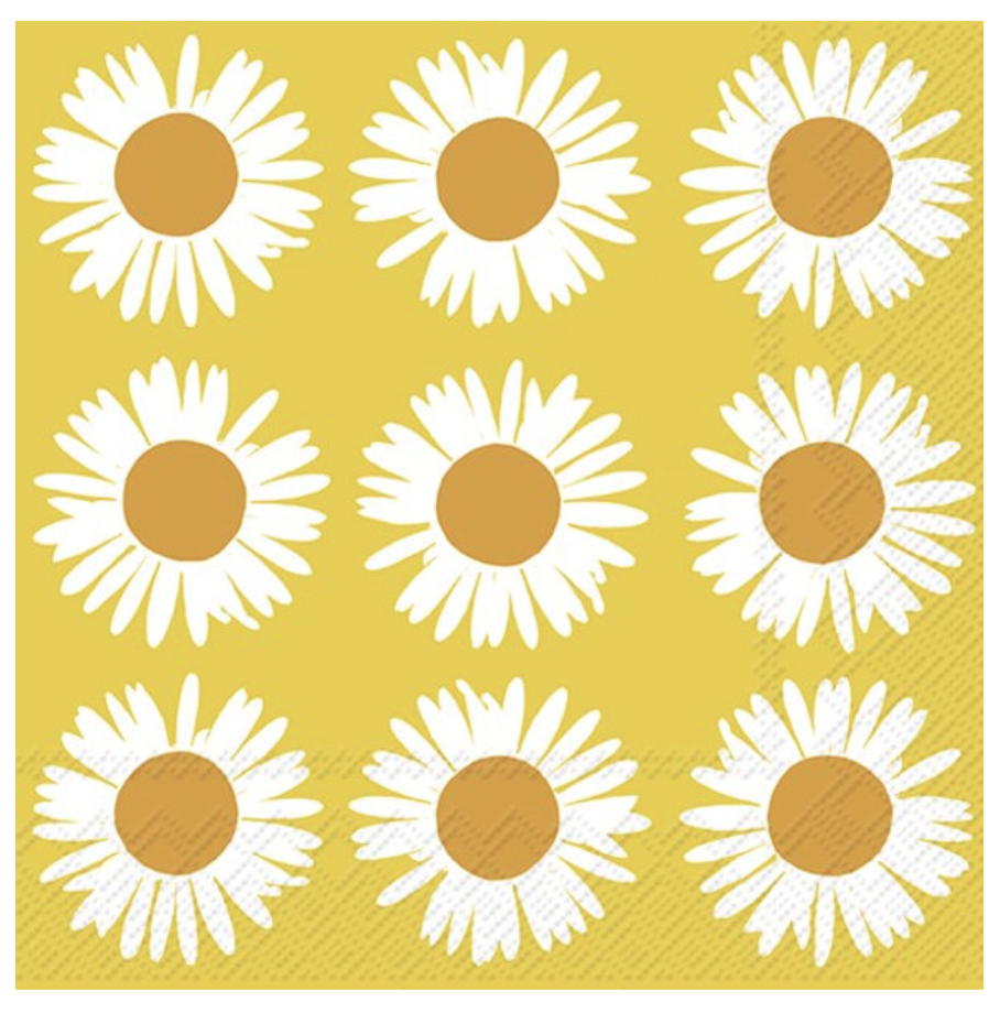 IHR Cocktail Napkins - Marimekko Auringonkukka