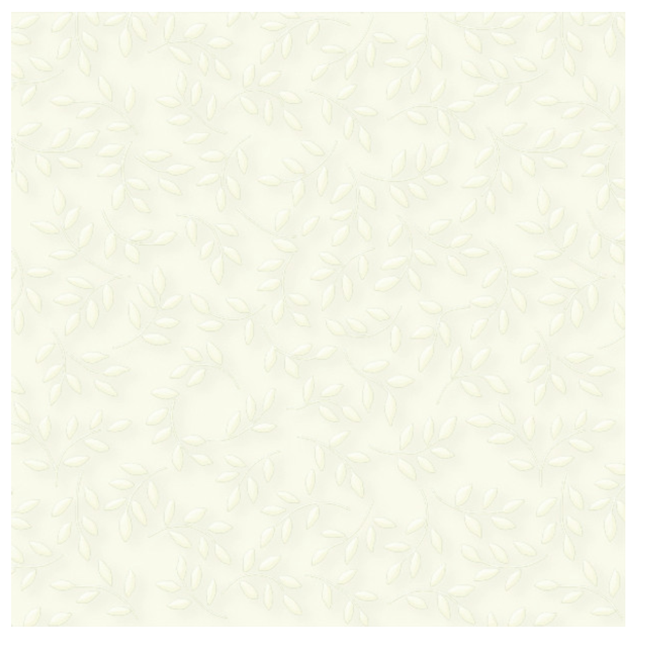 IHR Napkin - Leaves White