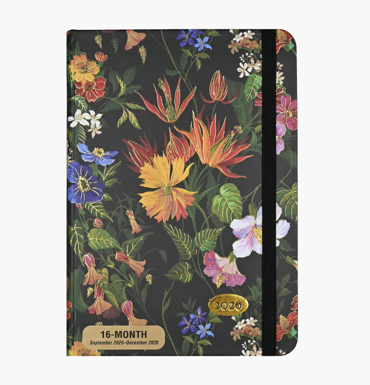2026 Weekly Diary - Floral Paradise 16 Month