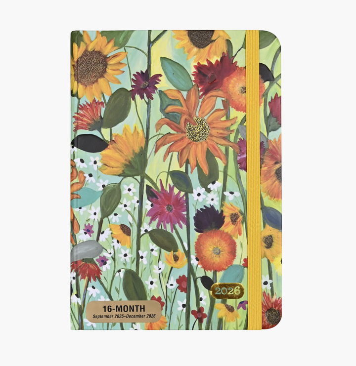 2026 Weekly Diary - Sunflower Dreams 16 Month