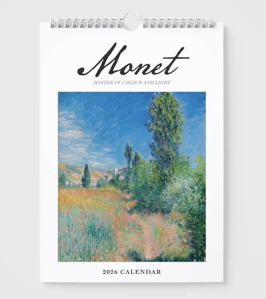 BIP 2026 Wall Calendar - Monet