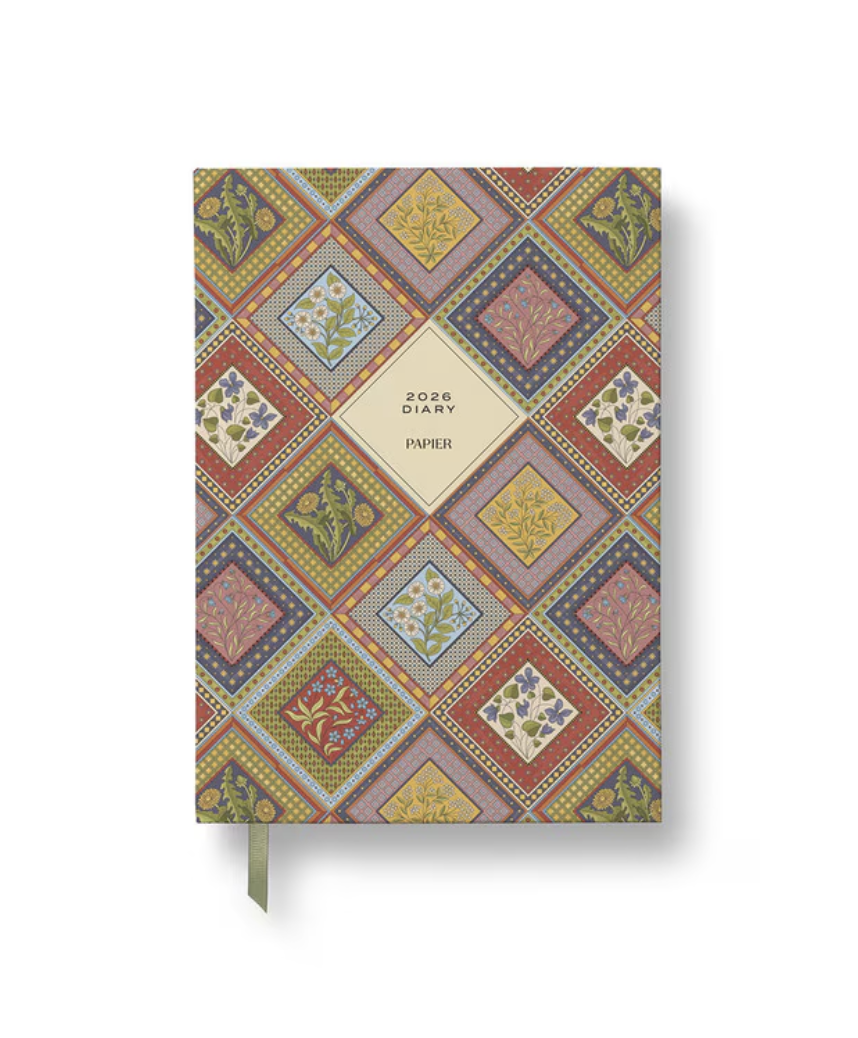 Papier 2026 Weekly Diary - Flora & Folklore