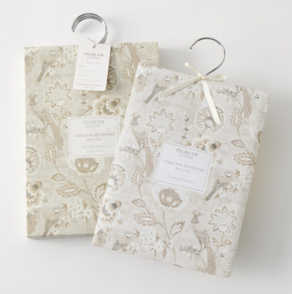 Hanging Scented Sachets - Timeless Blossoms - Rose Oud