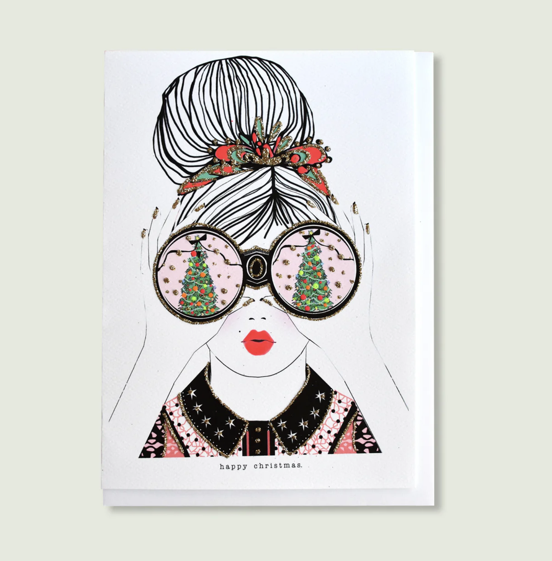 Verrier Card - Happy Christmas