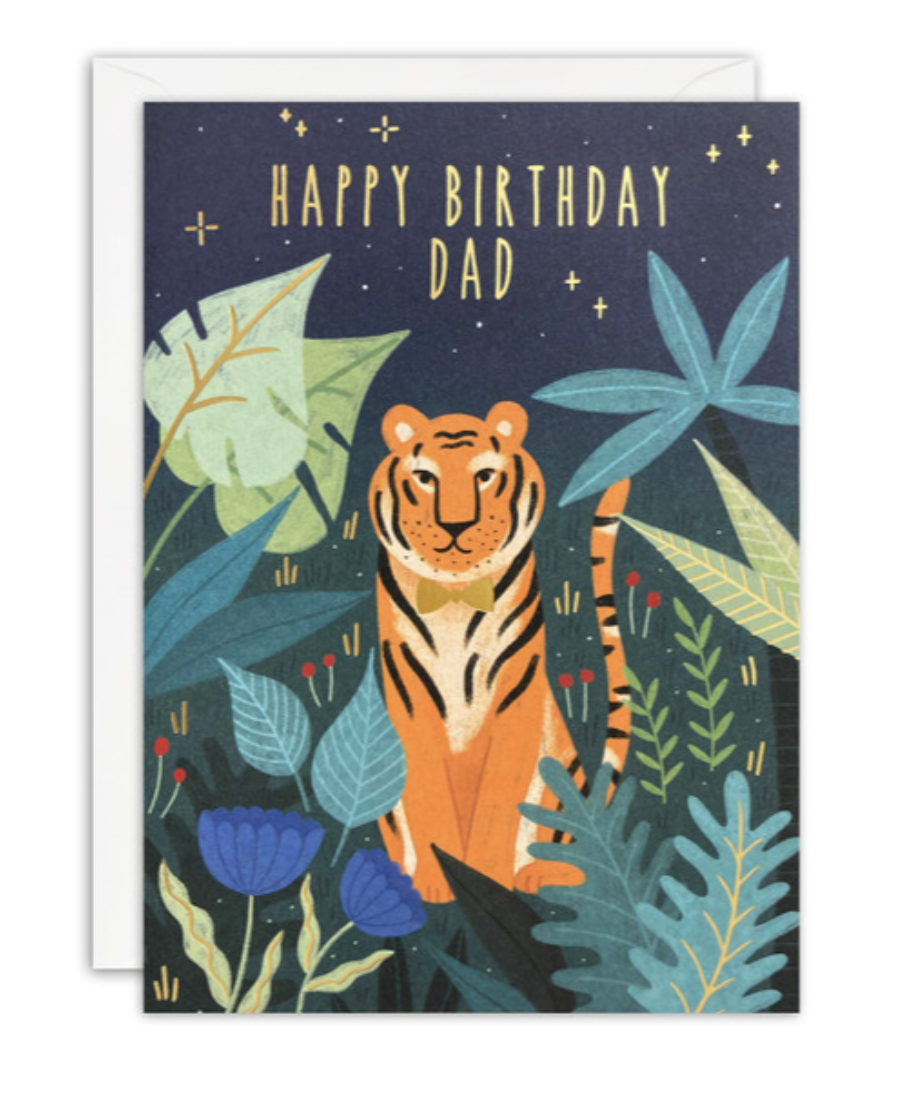 Sunbeams Card - HB Dad Tiger