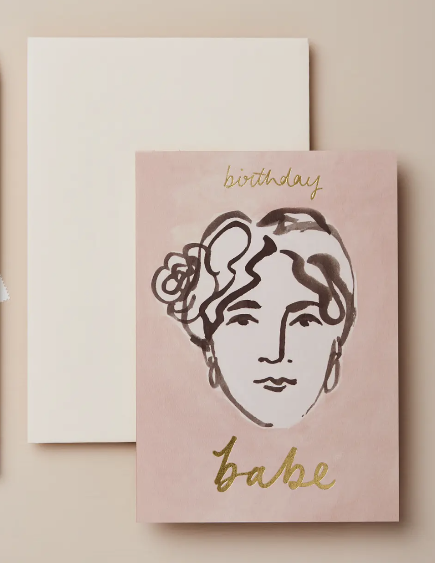 Wanderlust Paper Co Card - Birthday Babe