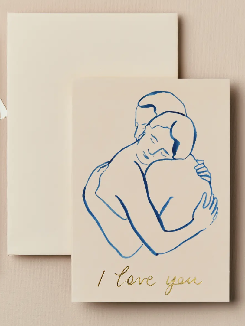 Wanderlust Paper Co Card - I Love You