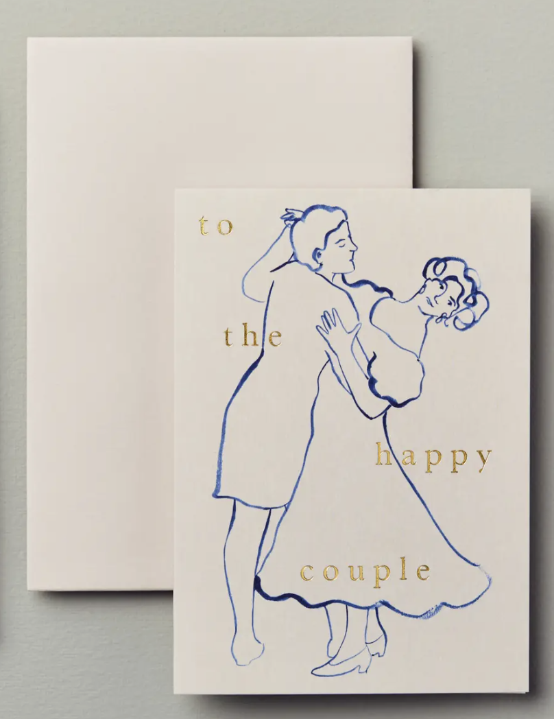 Wanderlust Paper Co Card - To The Happy Couple