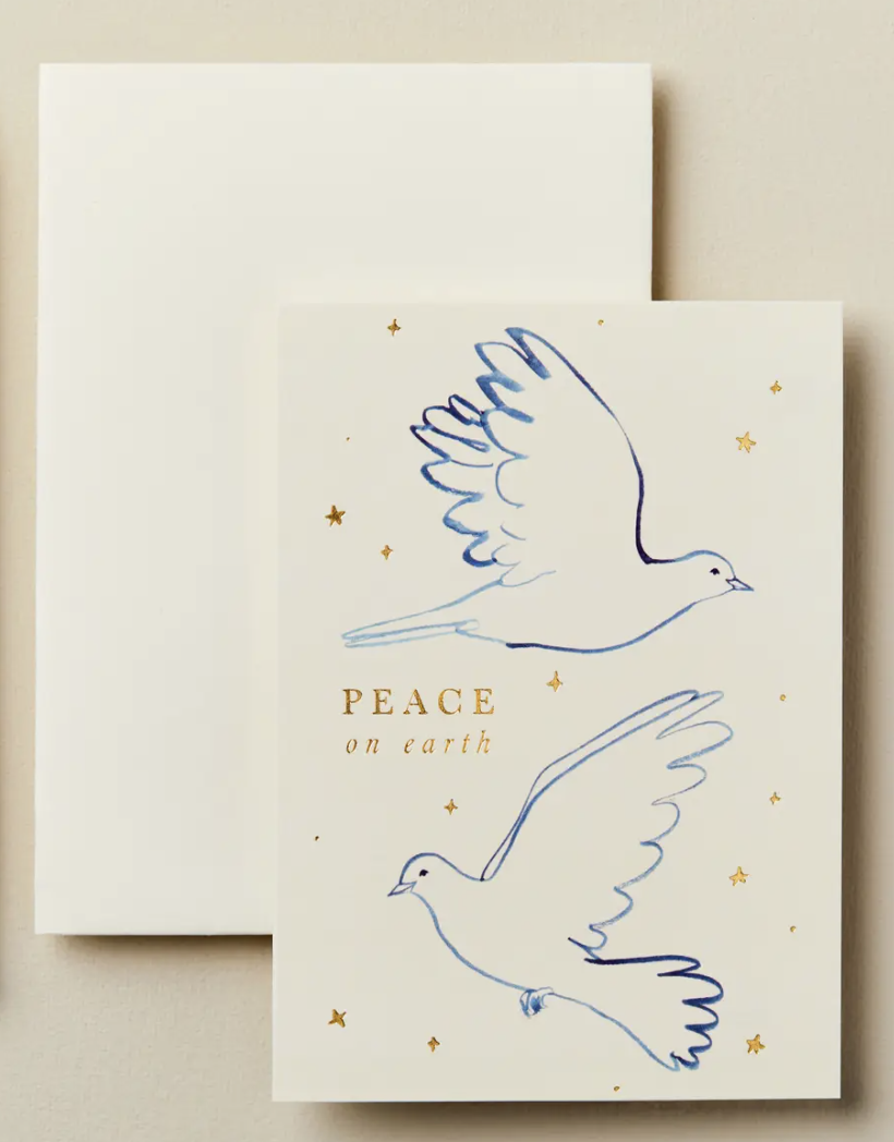 Wanderlust Paper Co Card - Peace on Earth