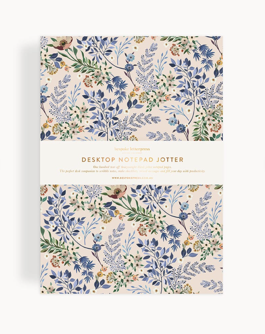 Bespoke Notepad Desktop Jotter - Bluebuds