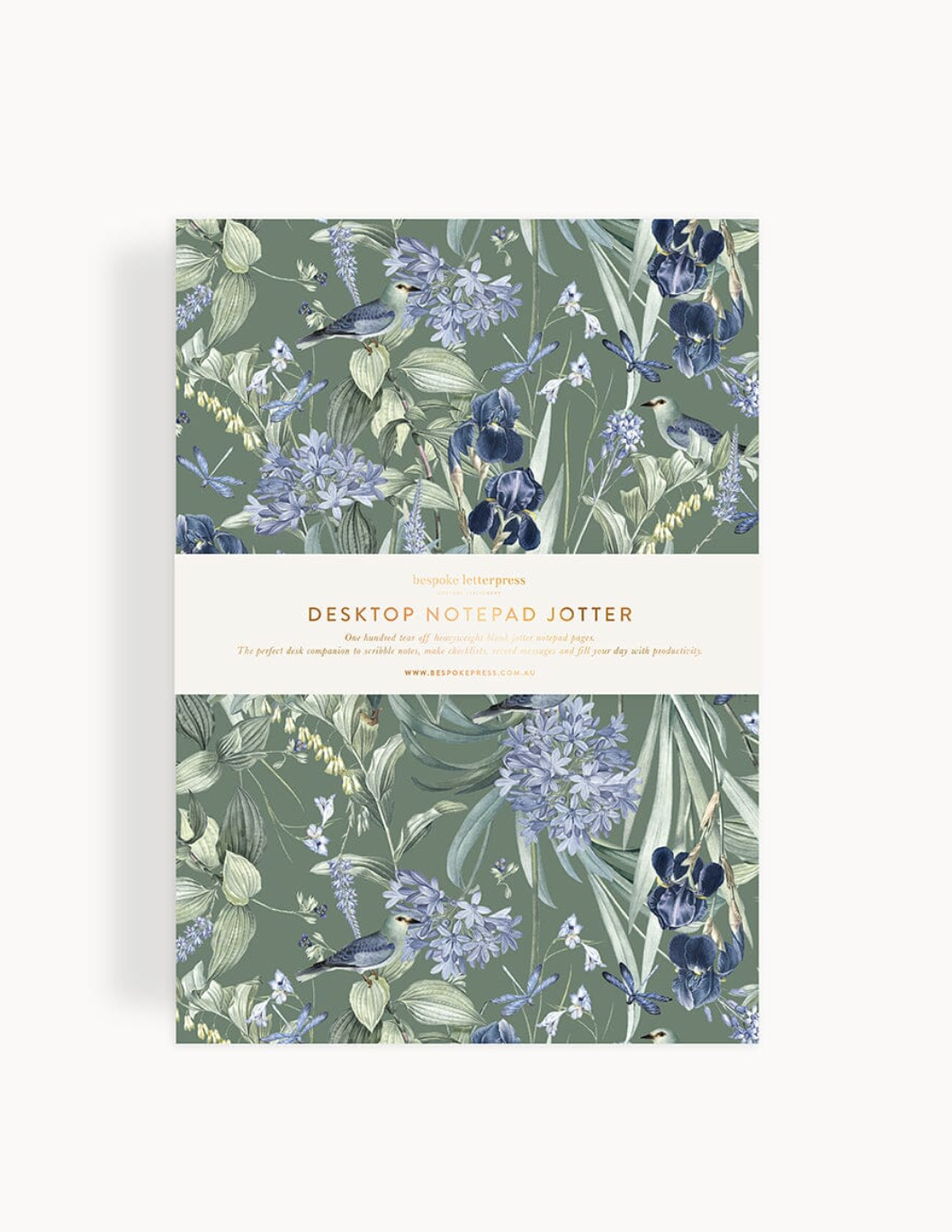 Bespoke Notepad Desktop Jotter - Indigo Haven