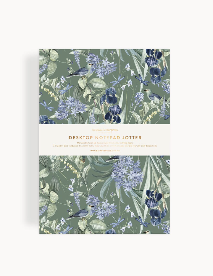 Bespoke Notepad Desktop Jotter - Indigo Haven