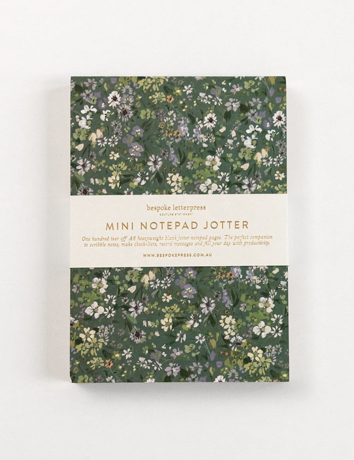 Bespoke Notepad Mini Jotter - Summer Perennials