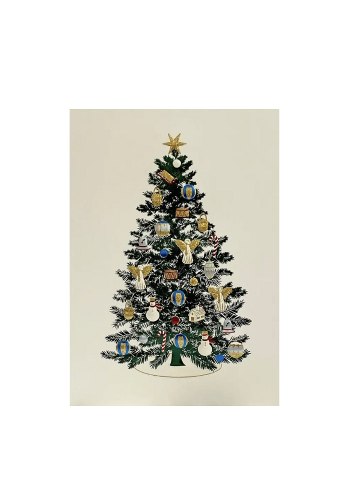 Paula Skene Card - Christmas Tree