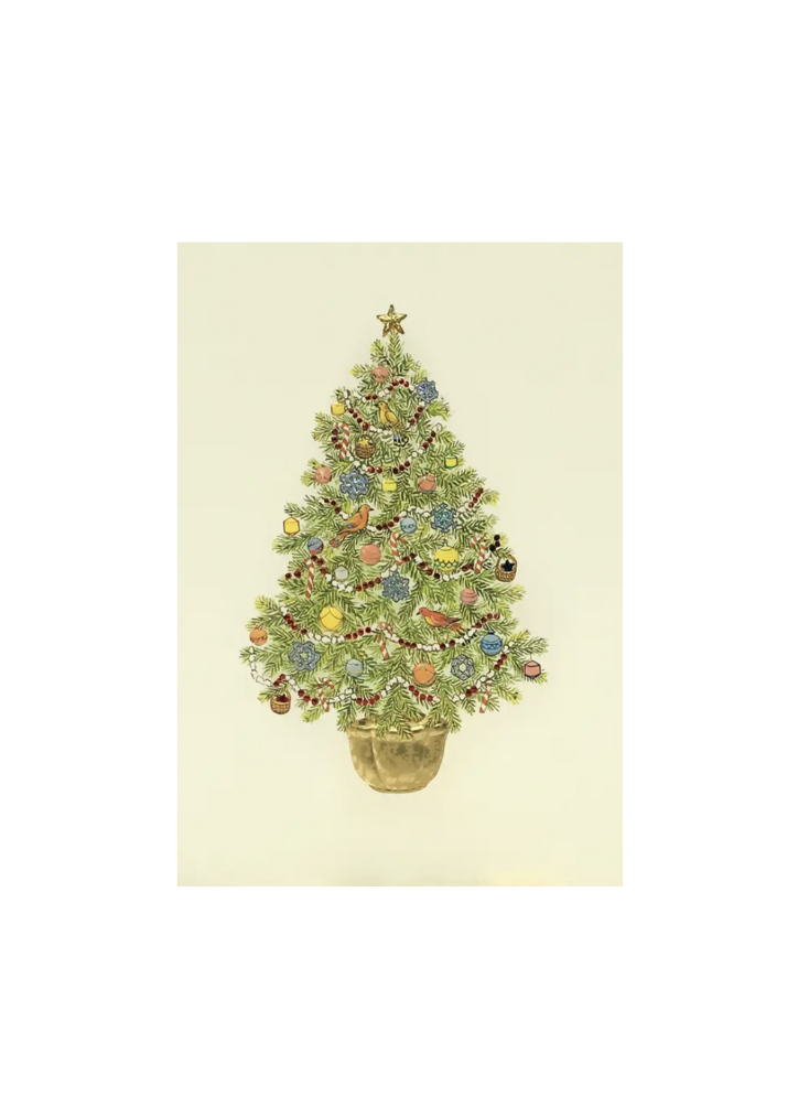 Paula Skene Card - Tree In Pot