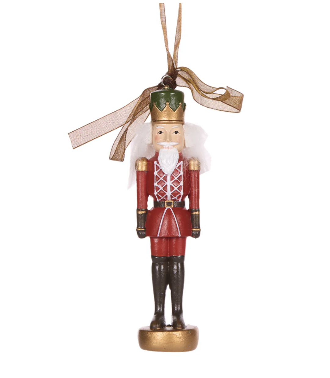 Traditional Hanging Nutcracker Ornament