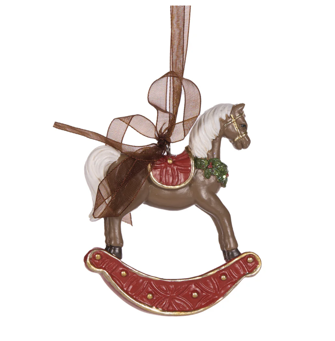 Traditional Rocking Horse Ornament