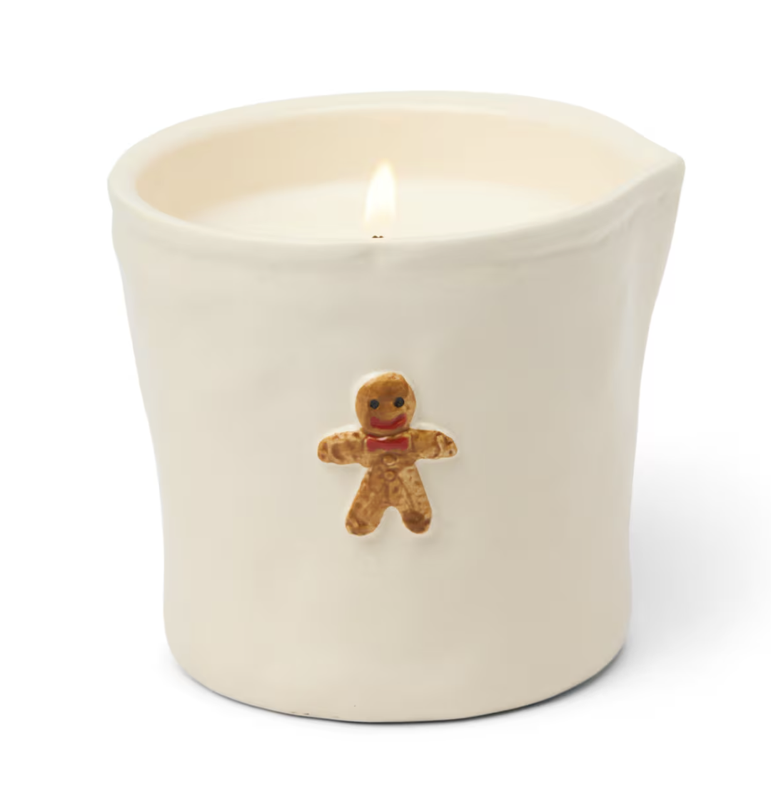 Bistro Ceramic Candle Gingerbread - Butter & Molasses