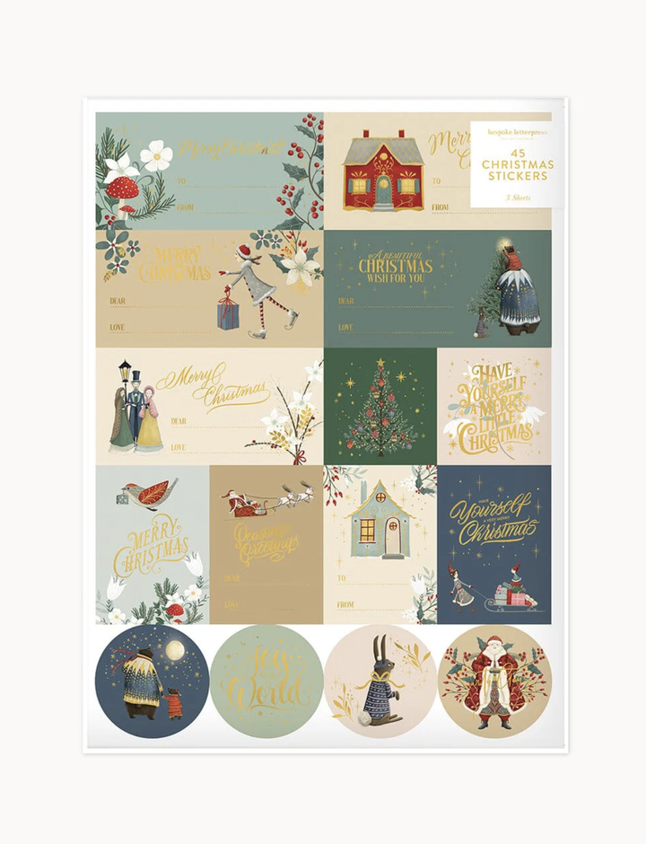 Bespoke Sticker Pack - The Christmas Village