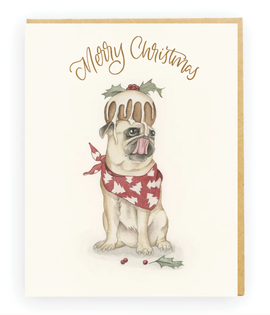 Squirrel Card - Pug Puddling