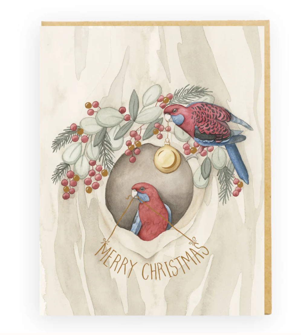 Squirrel Card - Deck The Hollows